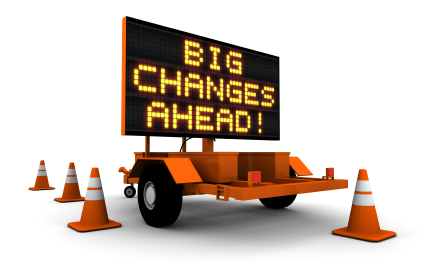 changes ahead