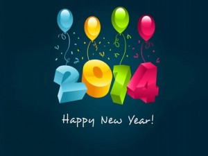 Happy New Year 2014 3D Wallpaper - 60